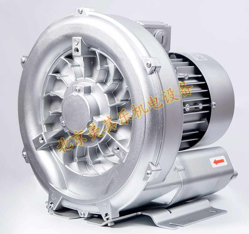 220v/370w高壓鼓風(fēng)機側(cè)面圖