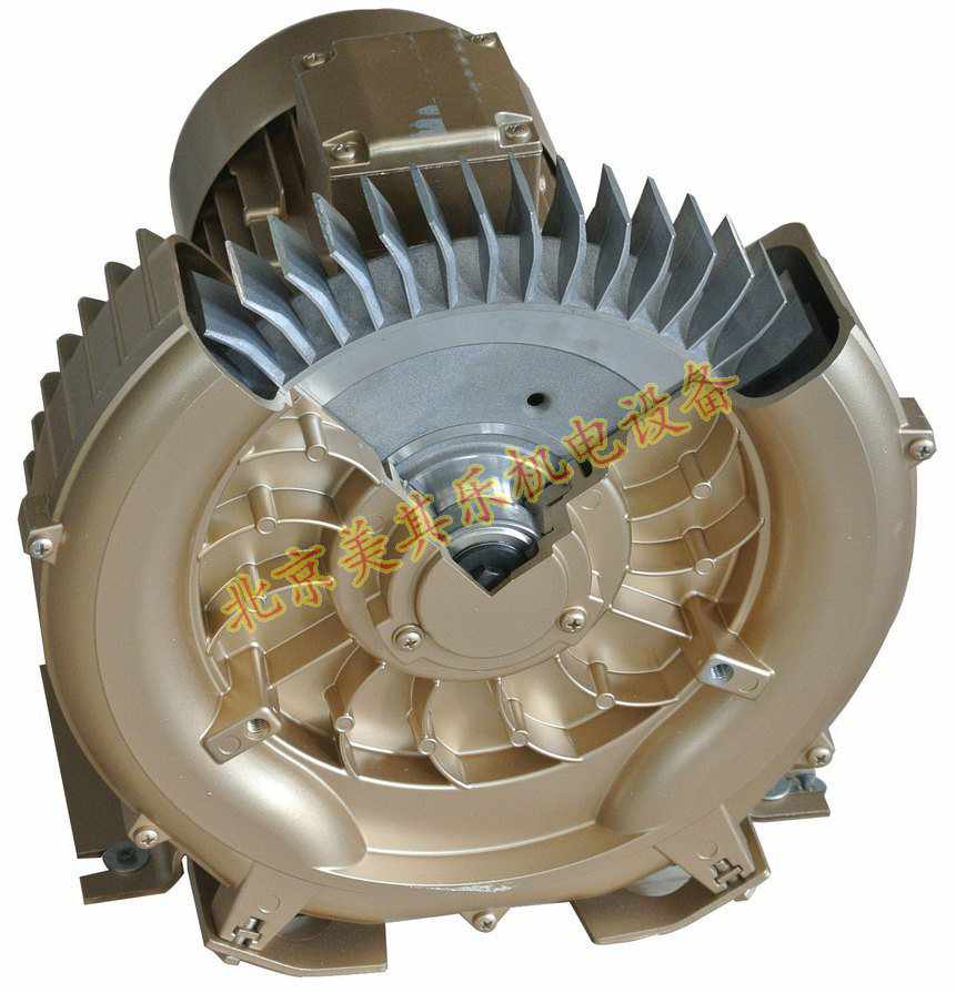高壓鼓風(fēng)機解剖圖